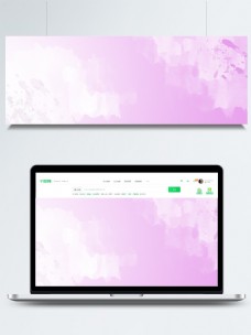 原创粉紫泼墨水彩背景素材