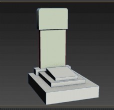 墓碑模型
