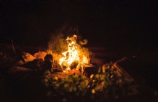 木柴篝火
