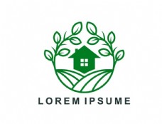 农业形象农场logo标志设计