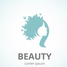 美容化妆美容美发化妆品店面logo标志