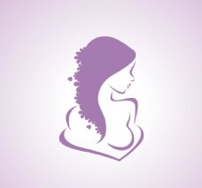 女性美容美体塑形logo标志