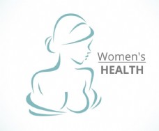 女性健康护理logo标志设计