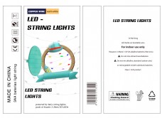 led灯串彩盒包装