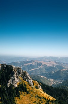 山川风景 山川俯视图