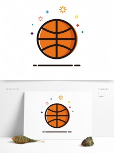 篮球mbe图标矢量卡通生活用品可商用元素