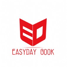 ED字母组合书型logo设计