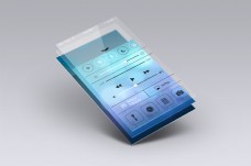 App三维立体UI样机展示素材