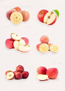 新鲜水果新鲜苹果鲜甜红富士水果设计