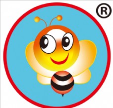 卡通标志蜜蜂标志卡通蜜蜂