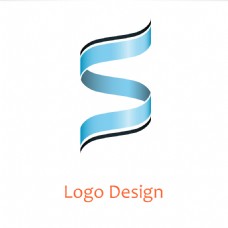 企业类标识logo蓝色标识