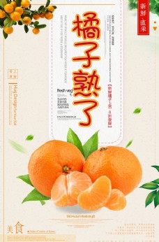 水果采购橘子熟了
