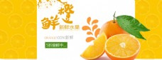 水果采购橙子海报