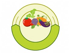 绿色蔬菜手绘蔬菜水果元素