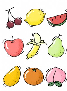 榴莲广告卡通水果