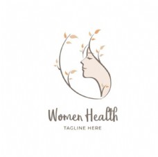 健康女性女性健康护理会所logo标志