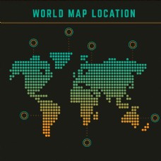 @世界世界地图模板