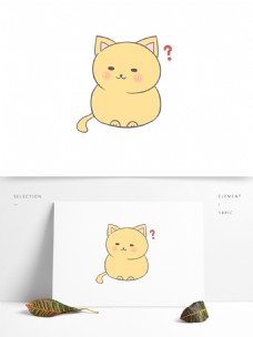 可爱卡通日系清新猫咪表情包通用2