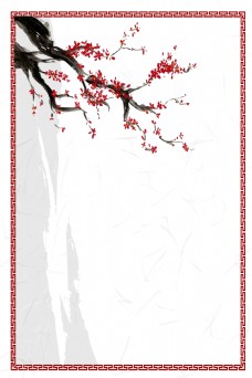 底图优雅古典古风中国风水墨背景