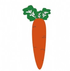 绿色蔬菜胡萝卜