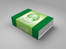 绿色芦荟包装精品盒