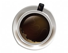 咖啡杯卡通光泽咖啡元素