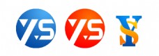 设计字母YS字母logo设计