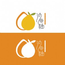 标志设计柚子标志logo设计