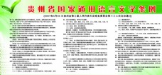 贵州省国家通用语言文字条例