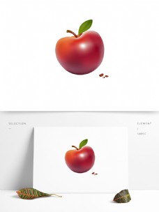 平安夜苹果、红色写手绘苹果