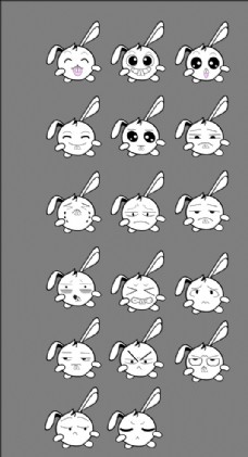 龅牙兔表情图片