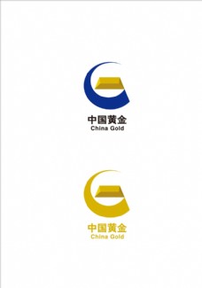 psd源文件中国黄金logo源文件
