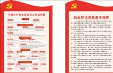 程序中国共产党工作流程图