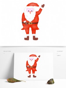 卡通手绘圣诞节圣诞老公公设计