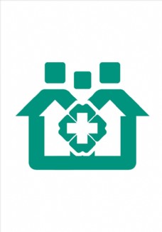 海南之声logo社区卫生服务站标志