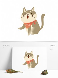 备考的夜猫手绘设计