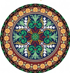 少数名族元素彝族图腾