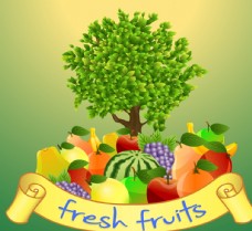 水果活动水果蔬菜标签