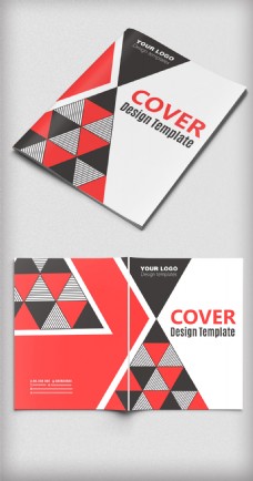创意画册几何图形时尚创意宣传画册封面设计