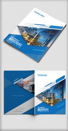 金融文化时尚大气企业画册封面设计